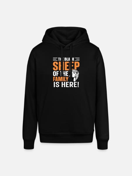 musta lammas Olen musta lammas - Stanley/Stella SOUNDER unisex huppari - musta