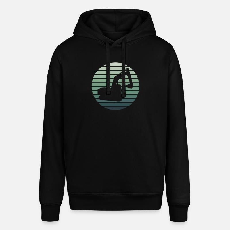 Baggerfahrer Baggern Baggerfahren Bagger - Stanley/Stella Unisex Hoodie SOUNDER - Schwarz