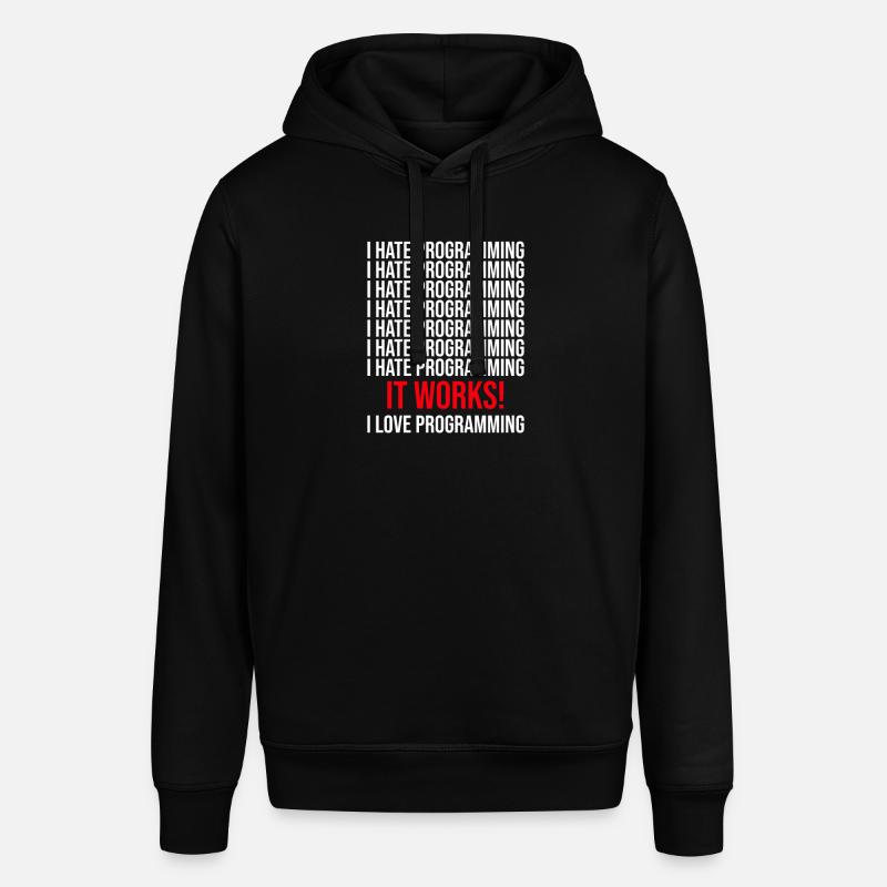 Programmeur Je déteste programmer - Sweat à capuche SOUNDER Stanley/Stella Unisexe - noir