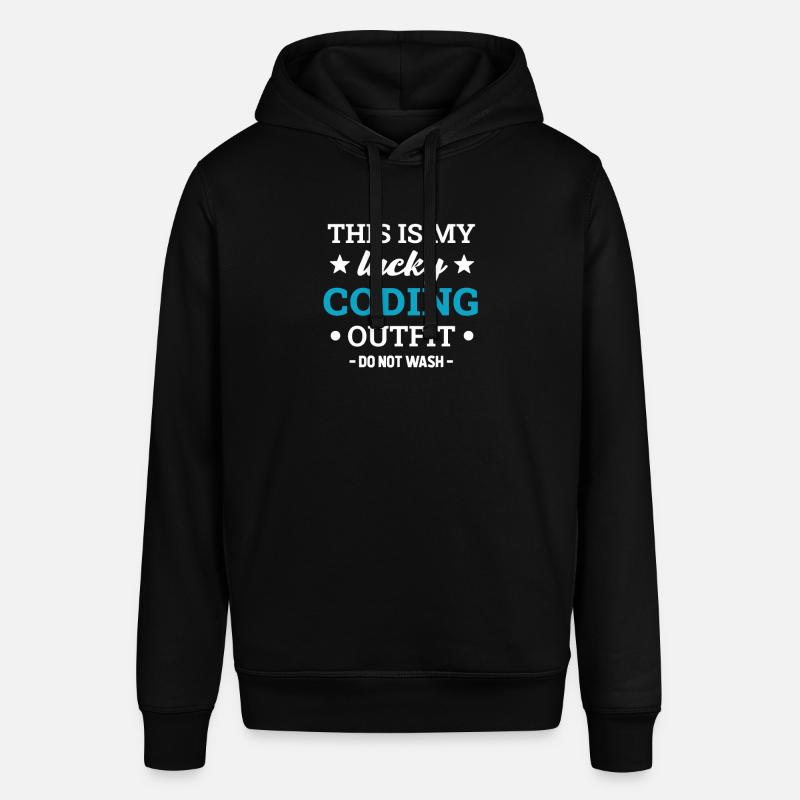 Coding Programmieren Informatiker - Stanley/Stella Unisex Hoodie SOUNDER - Schwarz