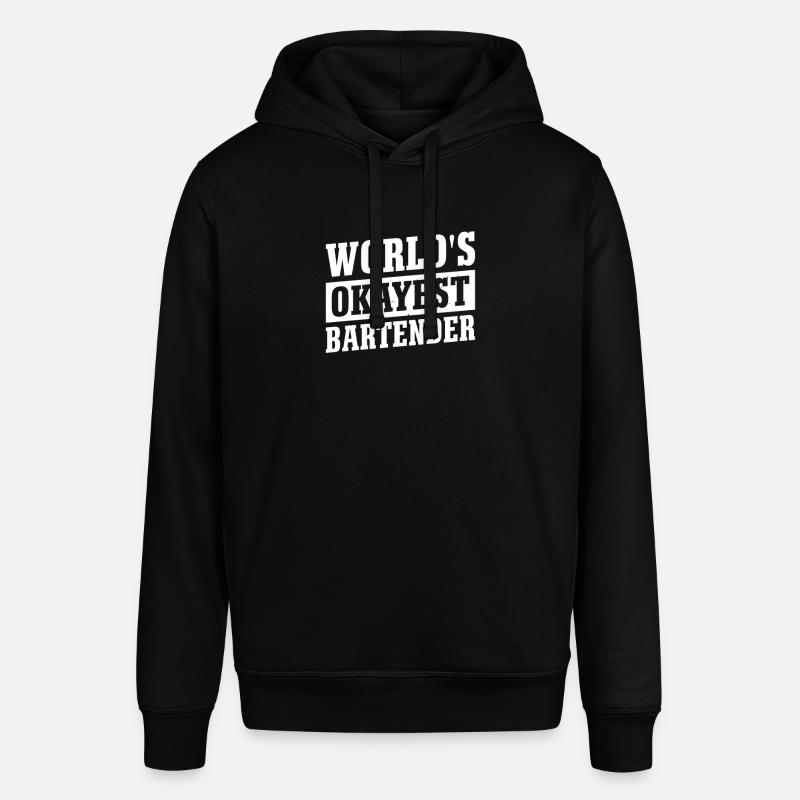 Waitress Bartender Waiter Bartending - Stanley/Stella SOUNDER Unisex Hoodie - black