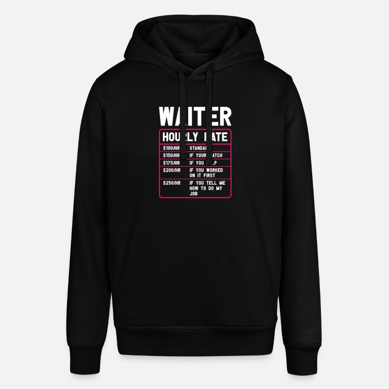 Kellnerin Barkeeper Kellner Kellner - Stanley/Stella Unisex Hoodie SOUNDER - Schwarz