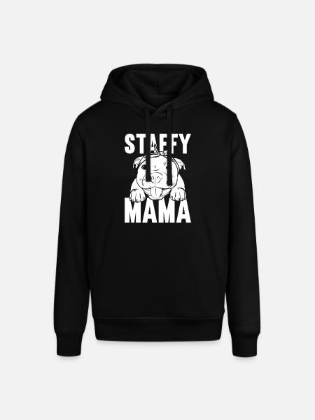 Staffordshire Bull Terrier - Stanley/Stella SOUNDER Unisex Hoodie - black