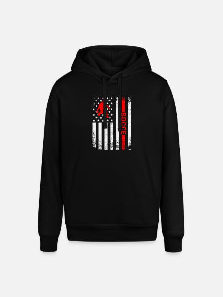 Bocce Player Funny Bocce - Stanley/Stella SOUNDER Unisex Hoodie - black