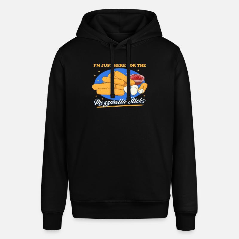Bâtonnets de mozzarella fromage cadeau - Sweat à capuche SOUNDER Stanley/Stella Unisexe - noir