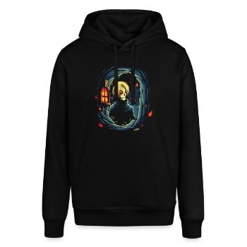 Les démons sont aussi humains - Sweat à capuche SOUNDER Stanley/Stella Unisexe - noir - Devant - Alina (178cm) & Michal (187cm)