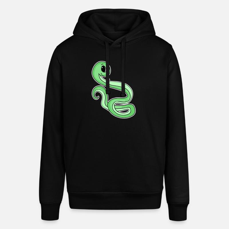 Motif Vert Serpent - Sweat à capuche SOUNDER Stanley/Stella Unisexe - noir