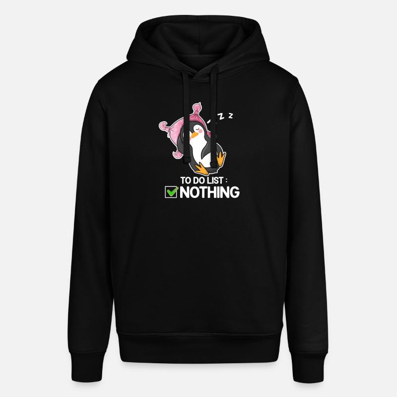 Pingouin - Sweat à capuche SOUNDER Stanley/Stella Unisexe - noir