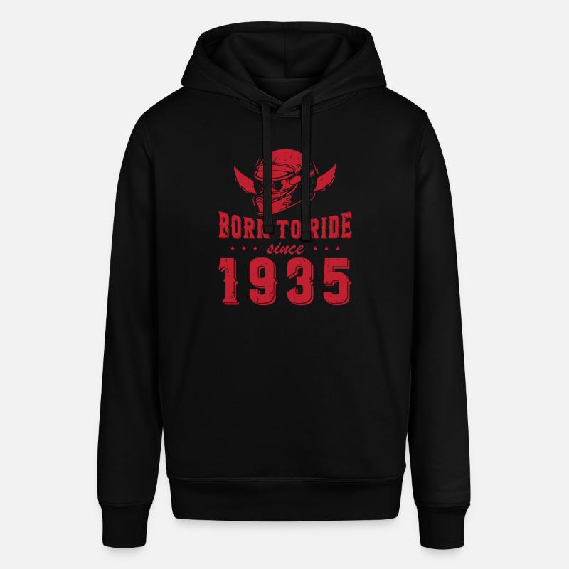 Né pour rouler depuis 1935 - Sweat à capuche SOUNDER Stanley/Stella Unisexe - noir