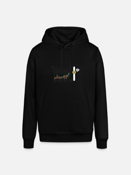 Bitcoin Bulle BTC Crypto Miner - Stanley/Stella SOUNDER Unisex Hoodie - black