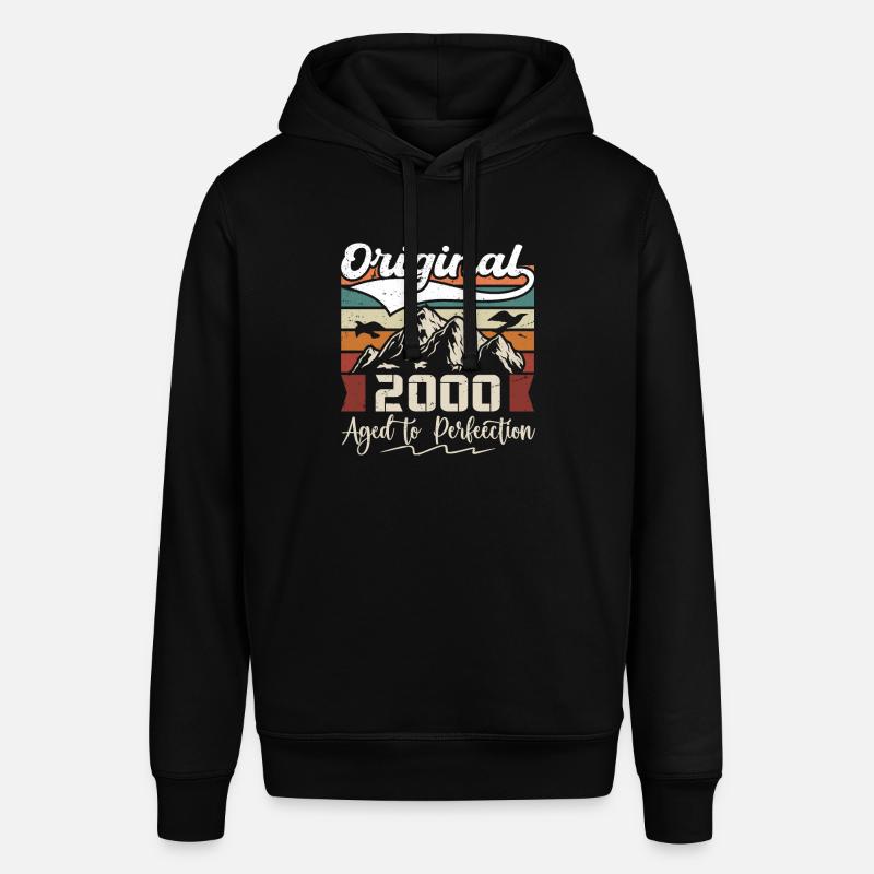 2000 - Cadeau né en 2000 - Sweat à capuche SOUNDER Stanley/Stella Unisexe - noir