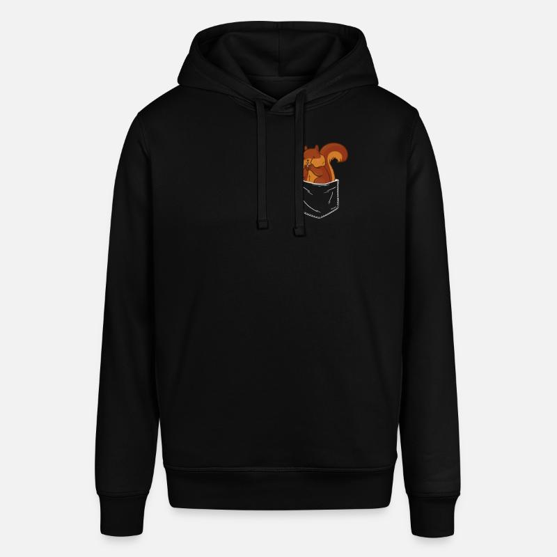 Écureuil arboricole Écureuil - Sweat à capuche SOUNDER Stanley/Stella Unisexe - noir