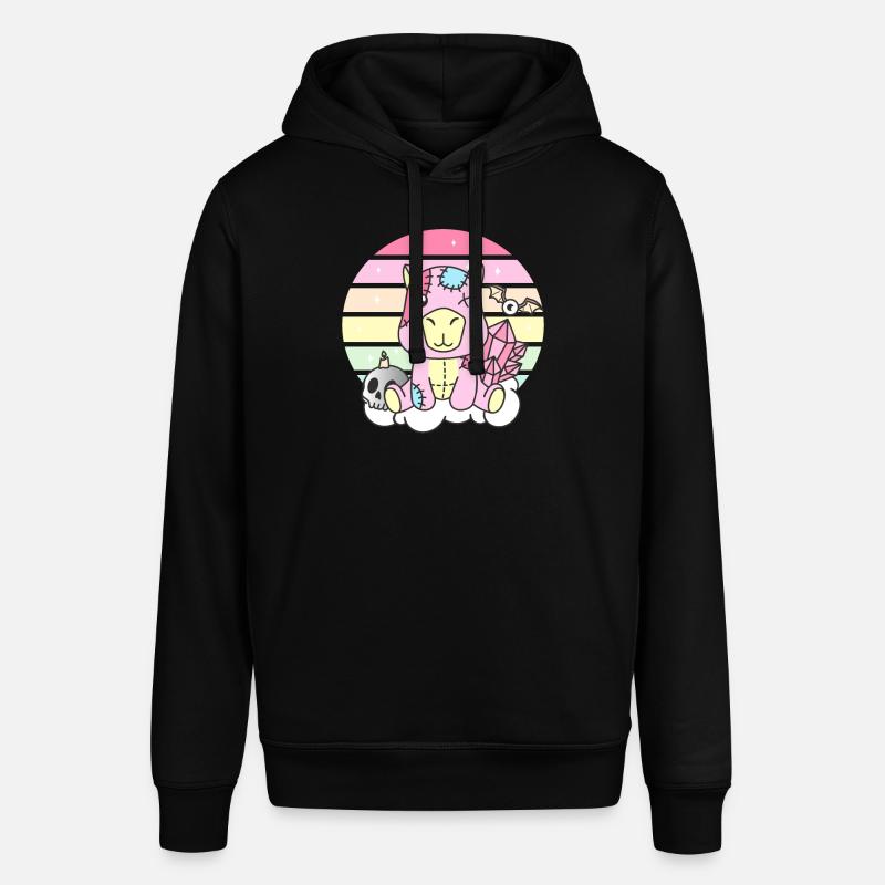 Kawaii Gothique Capybara Pastel Goth - Sweat à capuche SOUNDER Stanley/Stella Unisexe - noir