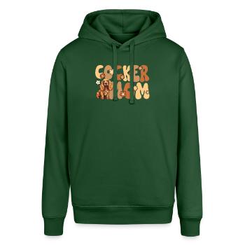 Cocker Épagneul Groovy Cocker Maman - Sweat à capuche SOUNDER Stanley/Stella Unisexe - vert bouteille - Devant - Alina (178cm) & Michal (187cm)