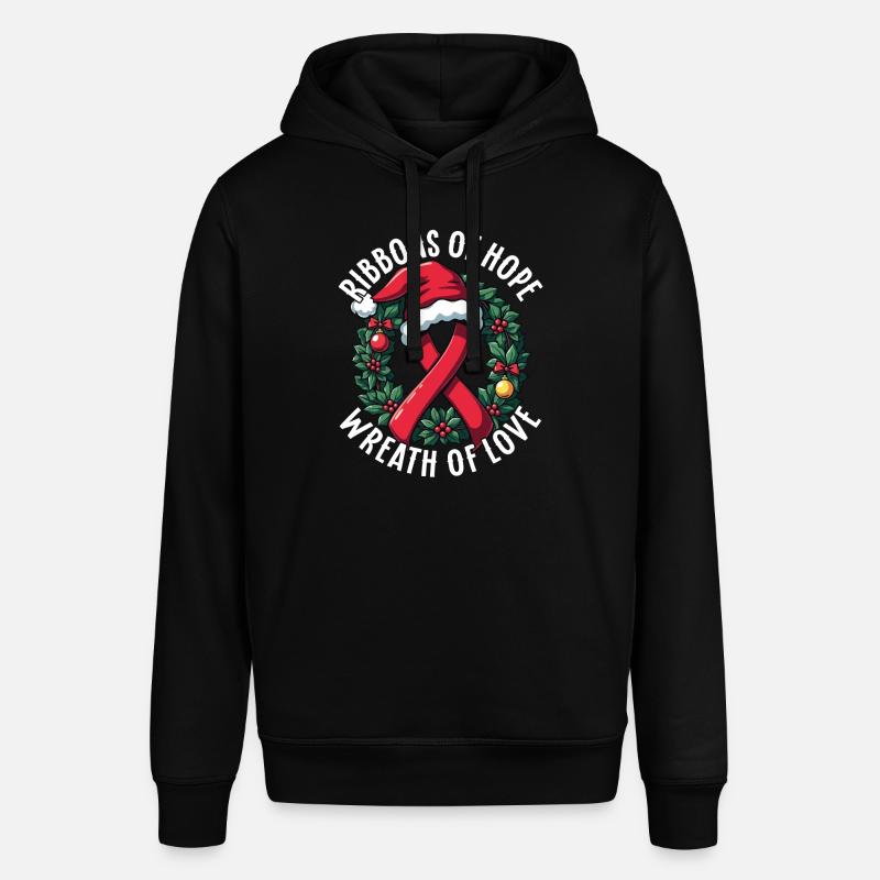 Rubans De L’Espoir Aide-conscience-Noël - Sweat à capuche SOUNDER Stanley/Stella Unisexe - noir