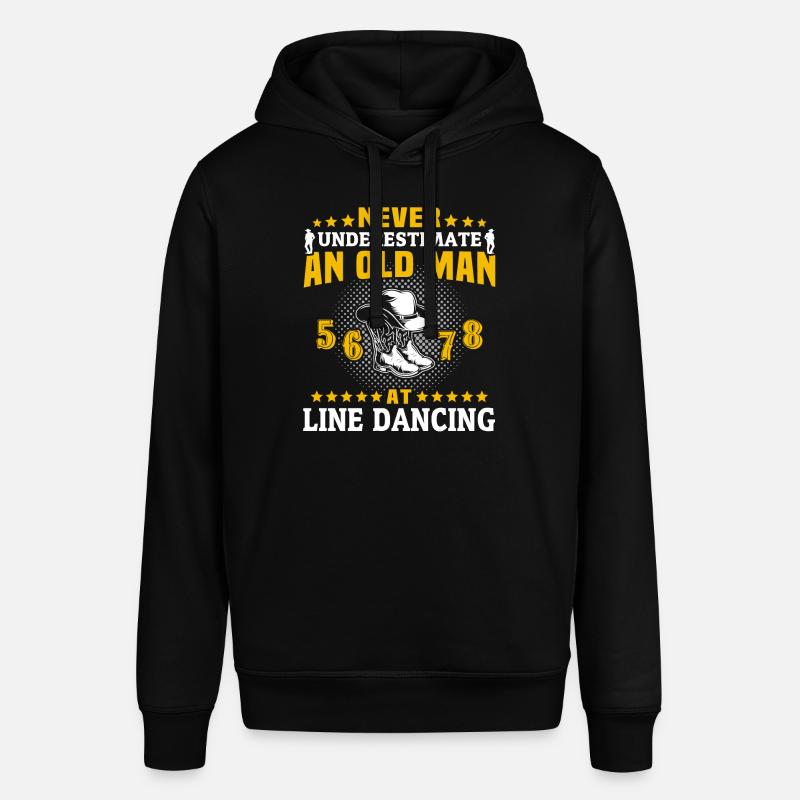 Sous-estimer Line Dance Man - Sweat à capuche SOUNDER Stanley/Stella Unisexe - noir