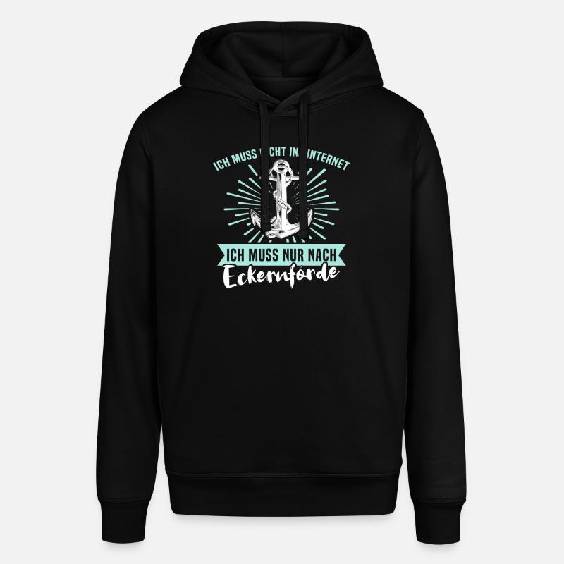 Eckernförde Eckernförder - Stanley/Stella Unisex Hoodie SOUNDER - Schwarz
