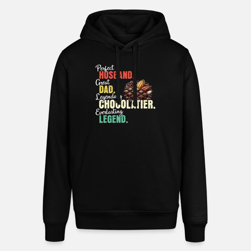 Papa chocolatier - Sweat à capuche SOUNDER Stanley/Stella Unisexe - noir