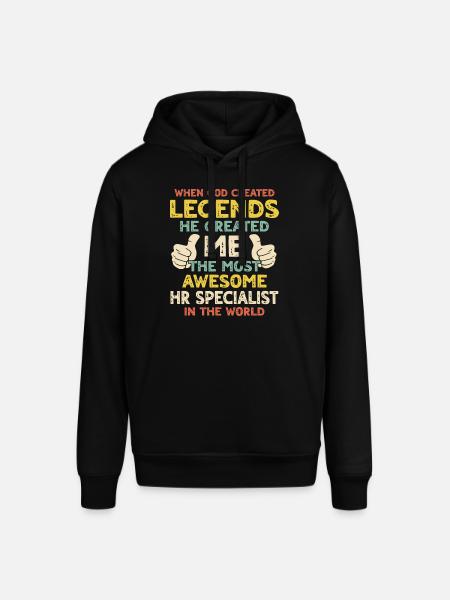 HR Specialist - Stanley/Stella SOUNDER Unisex Hoodie - black