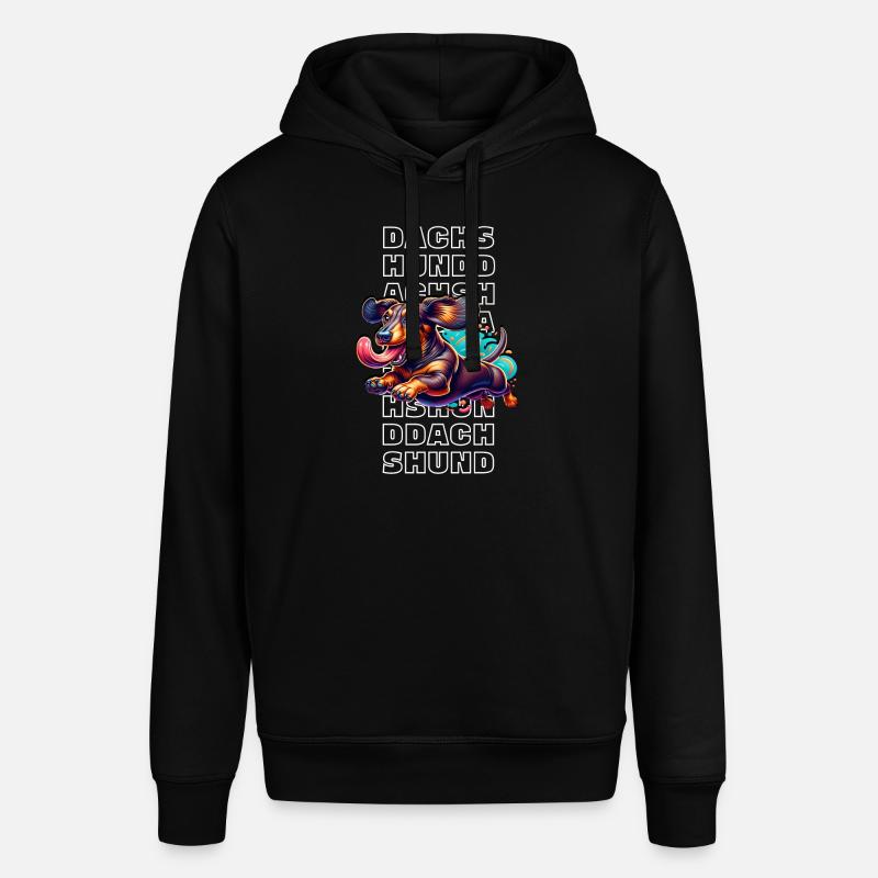 Teckel - Sweat à capuche SOUNDER Stanley/Stella Unisexe - noir
