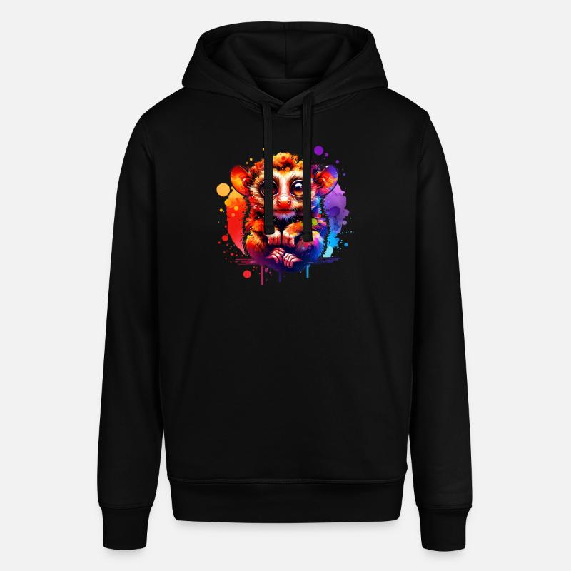 Tarsier Koboldmaki - Sweat à capuche SOUNDER Stanley/Stella Unisexe - noir