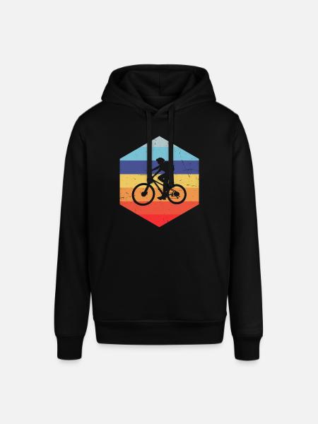 Cykling Mountainbike Cyklister - Stanley/Stella SOUNDER unisex hoodie - sort