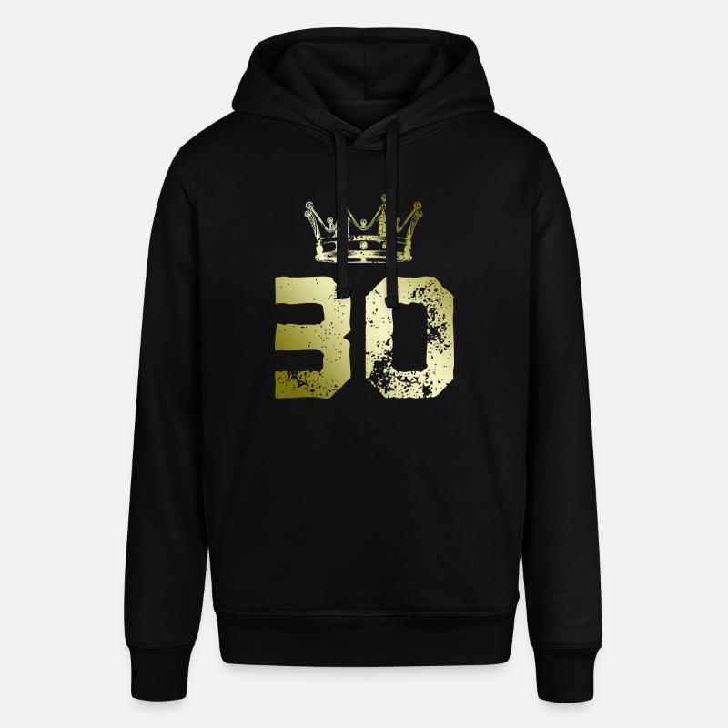 30 Couronne numérique - Sweat à capuche SOUNDER Stanley/Stella Unisexe - noir