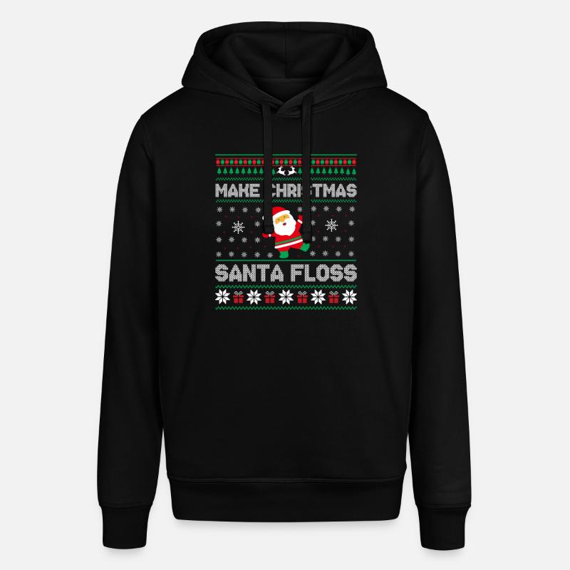 Make Christmas Santa floss - Sweat à capuche SOUNDER Stanley/Stella Unisexe - noir
