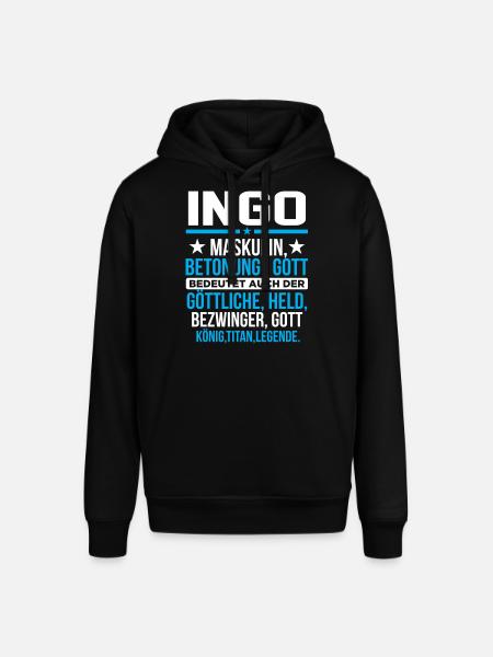 INGO - Titan - Stanley/Stella Unisex Hoodie SOUNDER - Schwarz