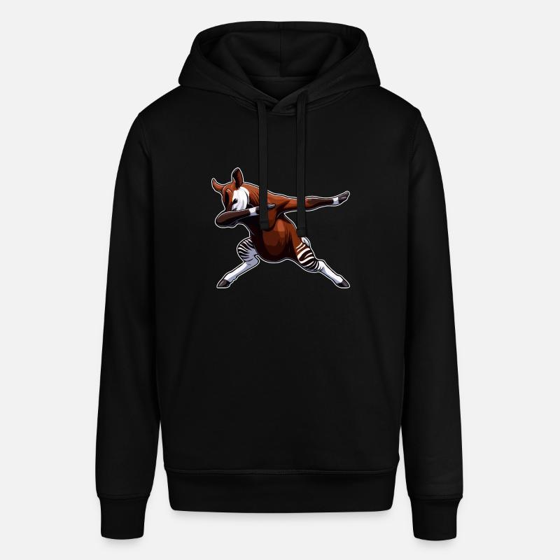 Okapi Animal Mignon Okapi - Sweat à capuche SOUNDER Stanley/Stella Unisexe - noir