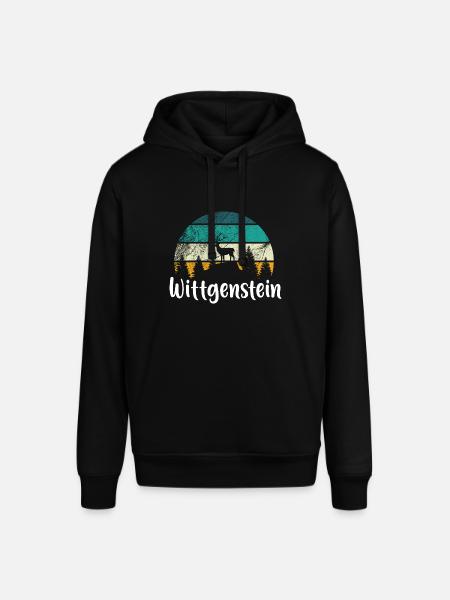 Wittgenstein - Stanley/Stella SOUNDER Unisex Hoodie - black