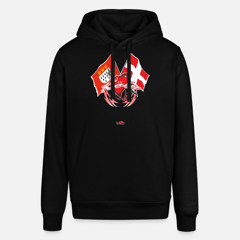 Cologne - montrer le drapeau - Sweat à capuche SOUNDER Stanley/Stella Unisexe - noir
