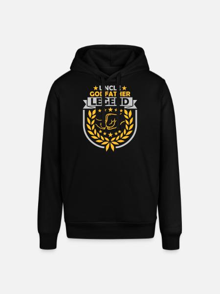 Uncle Godfather Legend Quote - Stanley/Stella SOUNDER Unisex Hoodie - black