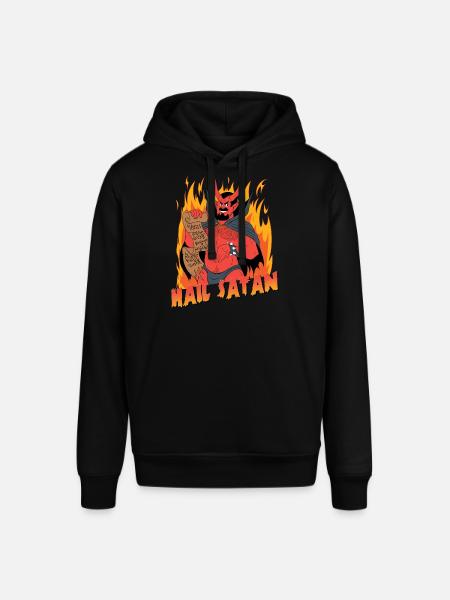 Hail Satan! - Stanley/Stella SOUNDER Unisex Hoodie - black
