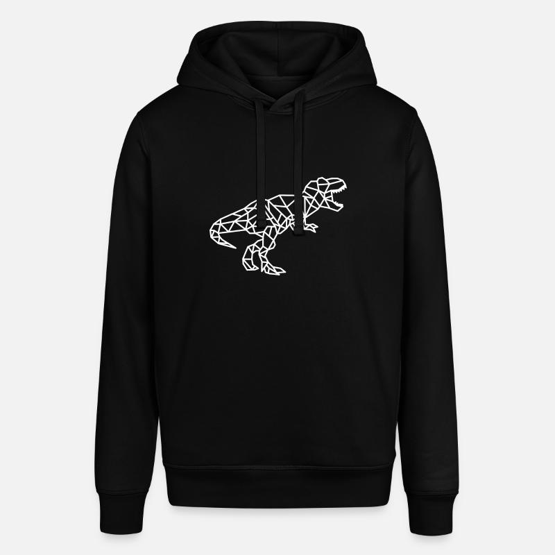 Lignes géométriques T Rex - Sweat à capuche SOUNDER Stanley/Stella Unisexe - noir