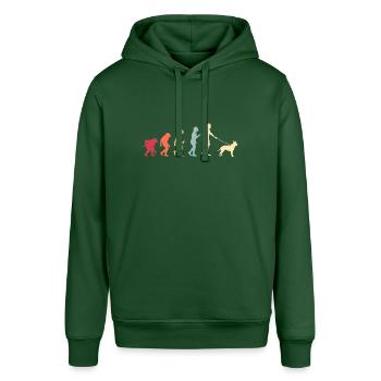 Australian Kelpie - Stanley/Stella Unisex Hoodie SOUNDER - Flaschengrün - Vorne - Alina (178cm) & Michal (187cm)