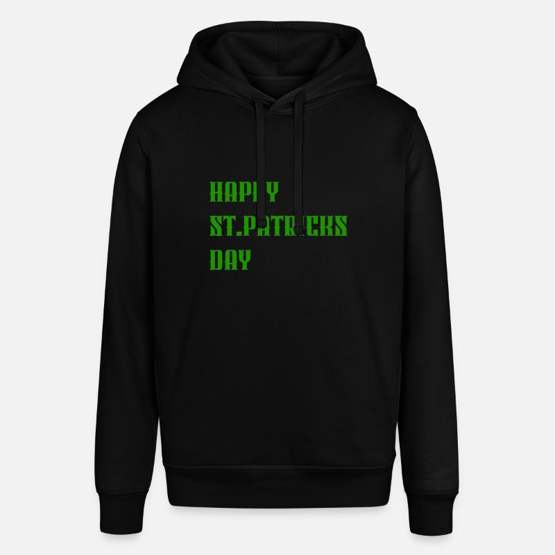 « Joyeuse Saint-Patrick » Vert - Sweat à capuche SOUNDER Stanley/Stella Unisexe - noir