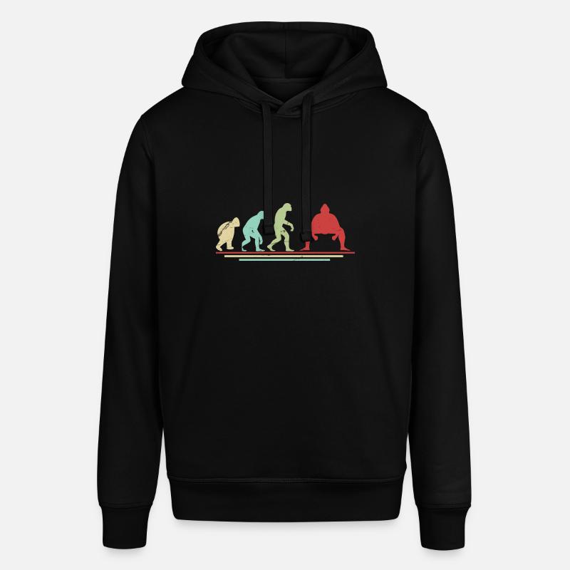 Évolution du sumo - Sweat à capuche SOUNDER Stanley/Stella Unisexe - noir