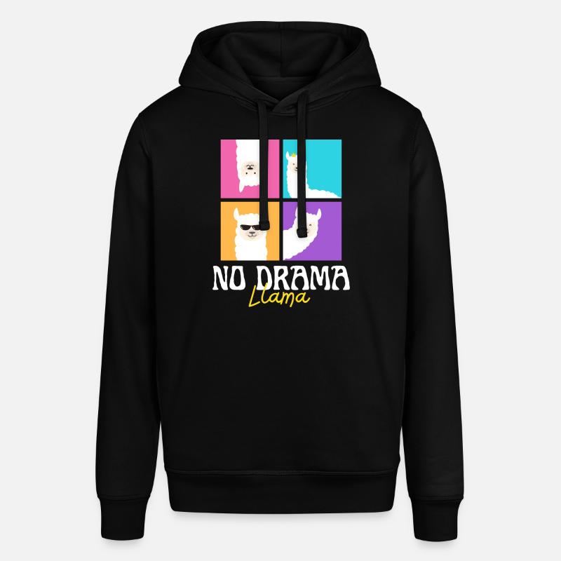 Pas de lama dramatique - Sweat à capuche SOUNDER Stanley/Stella Unisexe - noir