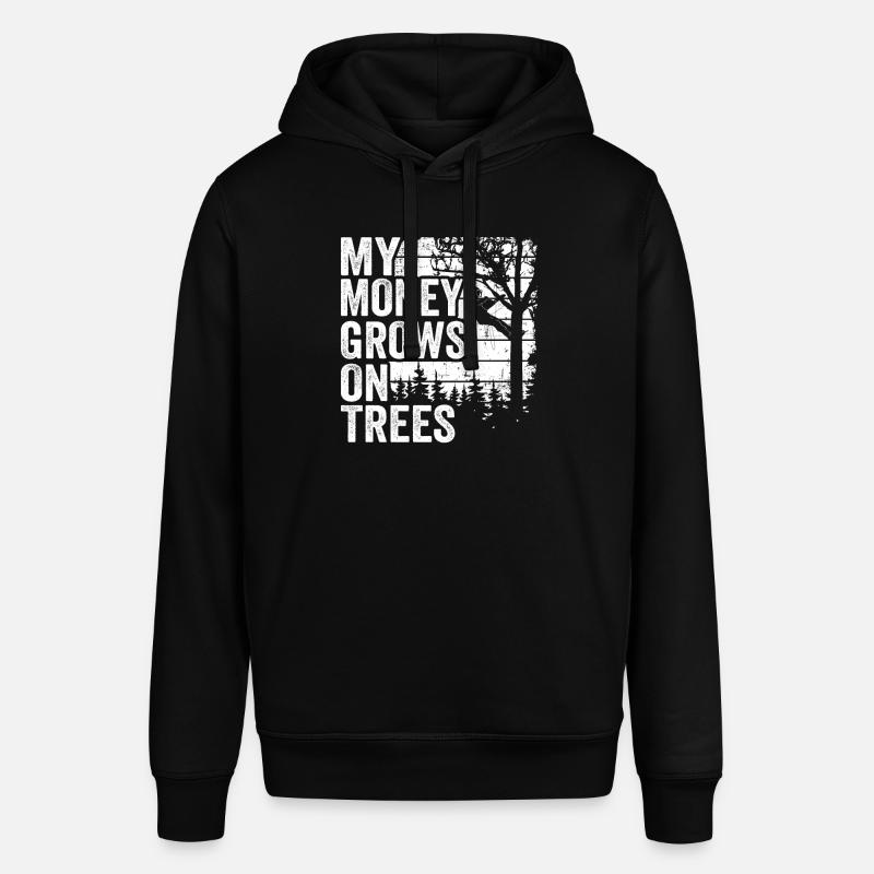 Baumpfleger Baumkletterer Geschenk Holzfäller - Stanley/Stella Unisex Hoodie SOUNDER - Schwarz