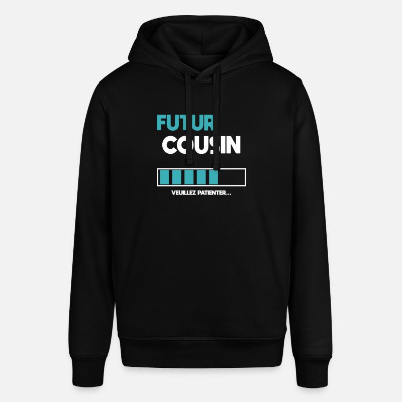 futur cousin cadeau cousin - Sweat à capuche SOUNDER Stanley/Stella Unisexe - noir