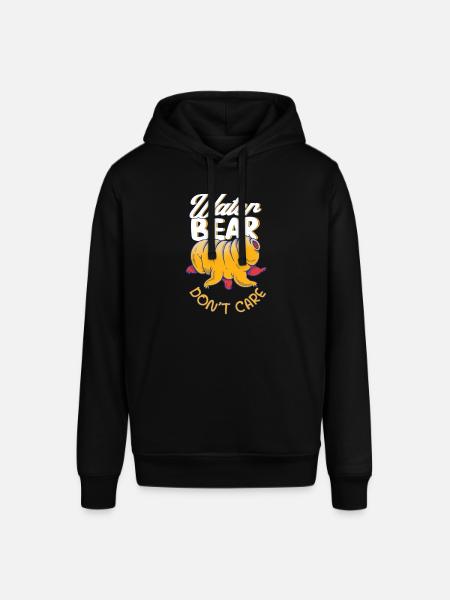 Biologist water bear tardigrade gift - Stanley/Stella SOUNDER Unisex Hoodie - black