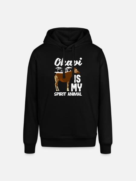 Lustiger Tierpfleger Okapi-liebhaber - Stanley/Stella Unisex Hoodie SOUNDER - Schwarz