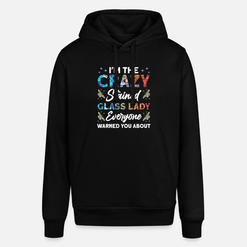 Drôle de vitrail - Sweat à capuche SOUNDER Stanley/Stella Unisexe - noir