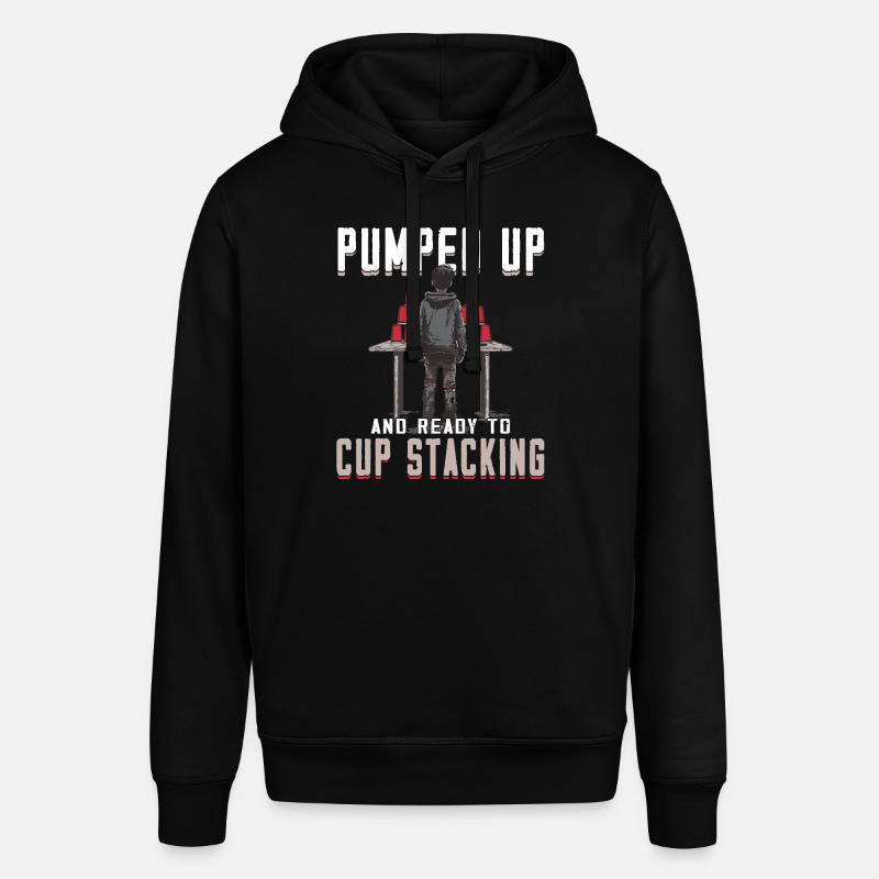 Stacking Cups Speed Stacker - Stanley/Stella SOUNDER Unisex Hoodie - black