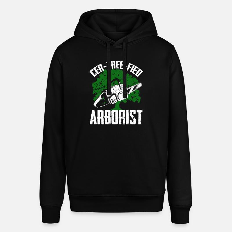 Élagueur d’arbres - Sweat à capuche SOUNDER Stanley/Stella Unisexe - noir