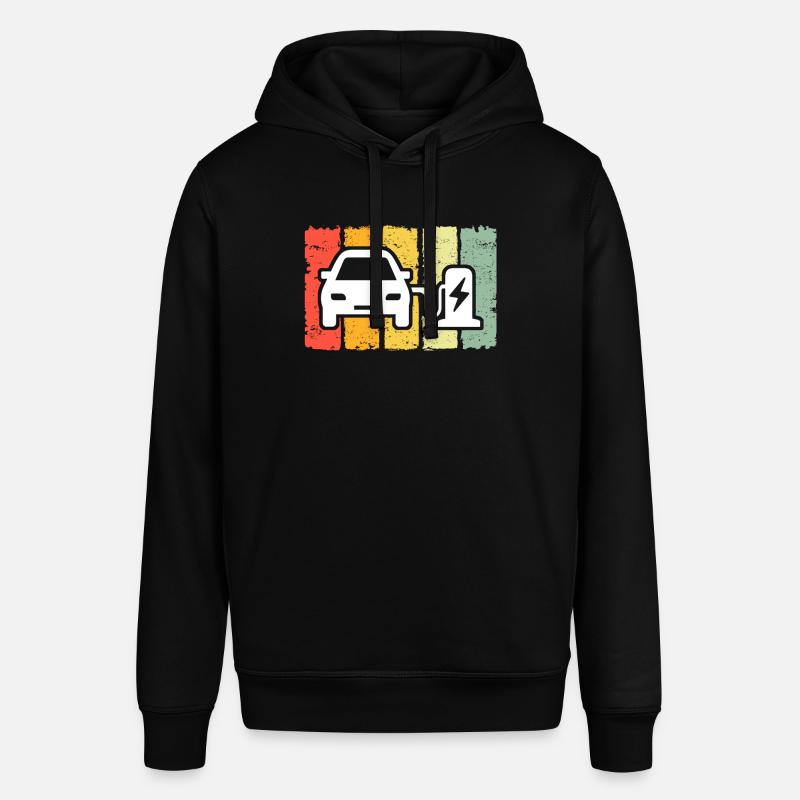 Eauto E-Auto Ecar E-Car - Stanley/Stella Unisex Hoodie SOUNDER - Schwarz