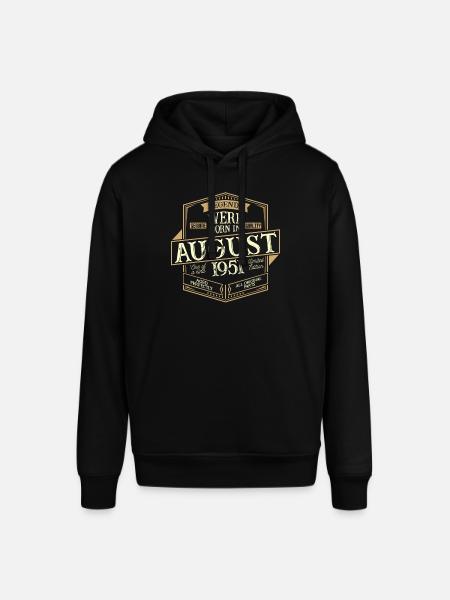 August 1951 birthday man - Stanley/Stella SOUNDER Unisex Hoodie - black