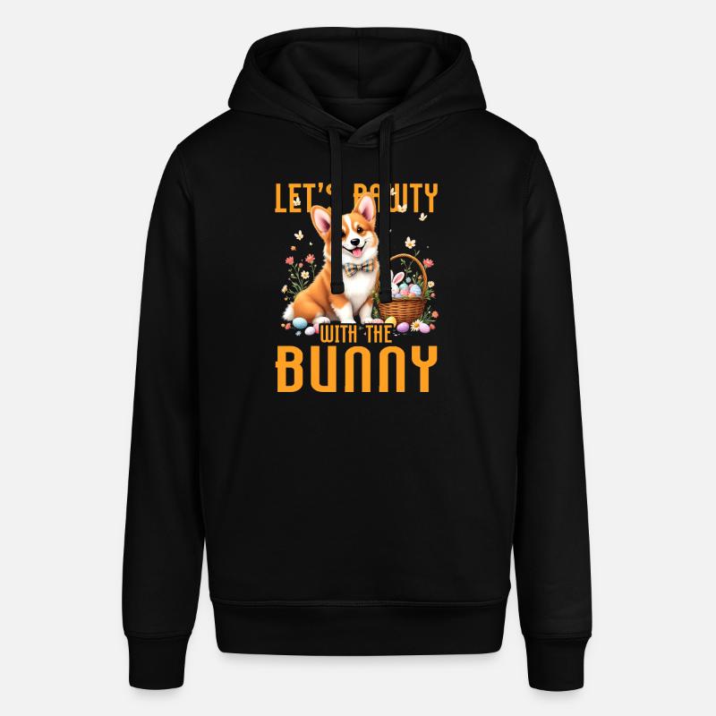 Let’s Pawity avec le lapin - Sweat à capuche SOUNDER Stanley/Stella Unisexe - noir