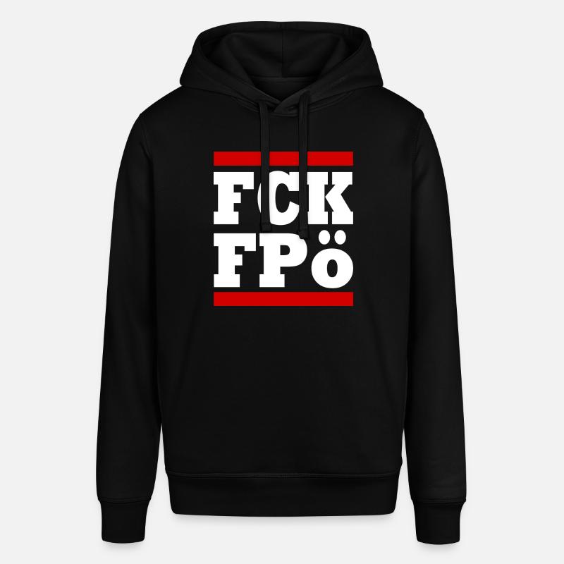 Fck fpö - Sweat à capuche SOUNDER Stanley/Stella Unisexe - noir
